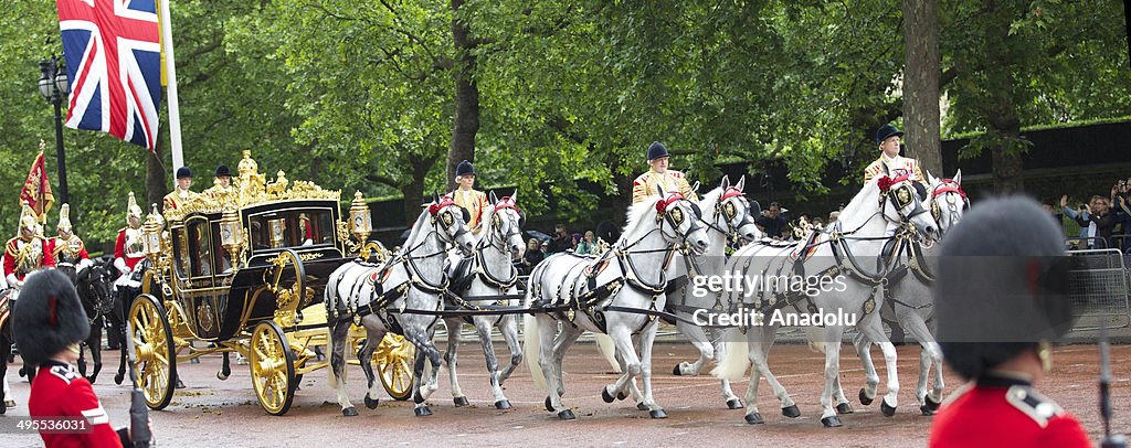 The State Opening Of Parliament in England