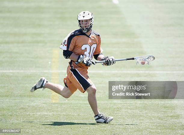 John Ortolani of the Rochester Rattlers plays against the Florida Launch at Sahlen's Stadium on June 1, 2014 in Rochester, New York. Rochester won...