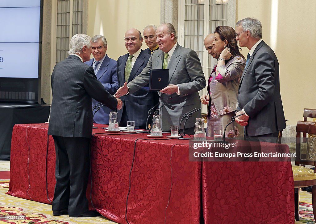 King Juan Carlos of Spain Attends 'Reino de Espana' Award