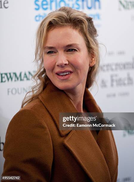 Renee Zellwegger attends the SeriousFun Children's Network - London Gala at The Roundhouse on November 3, 2015 in London, England.