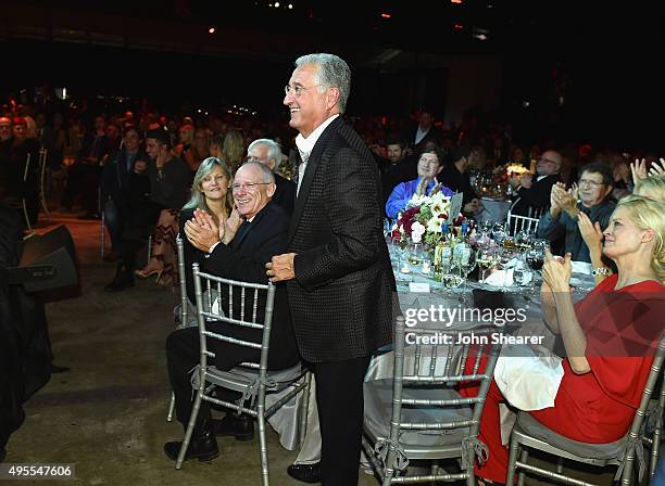 S Del Bryant attends the BMI 2015 Country Awards at BMI on November 3, 2015 in Nashville, Tennessee.