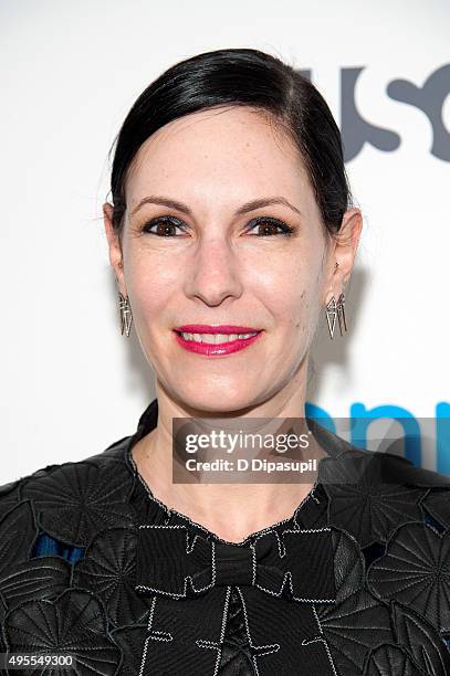 Jill Kargman attends the premiere of USA Network's "Donny!" at The Rainbow Room on November 3, 2015 in New York City.
