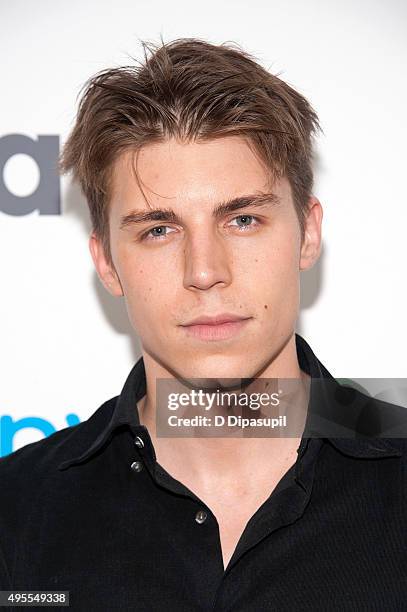 Nolan Funk attends the premiere of USA Network's "Donny!" at The Rainbow Room on November 3, 2015 in New York City.