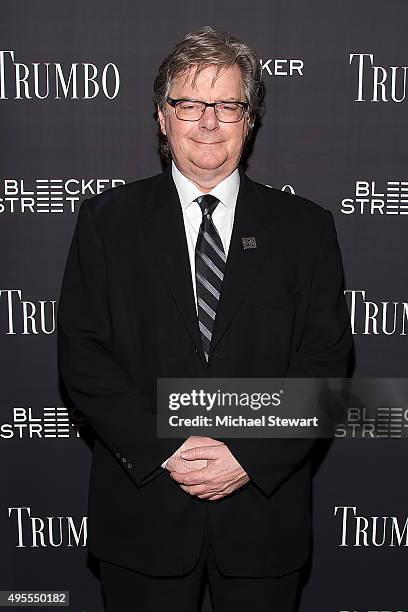 Kevin Kelly Brown attends the "Trumbo" New York premiere at MoMA Titus Two on November 3, 2015 in New York City.