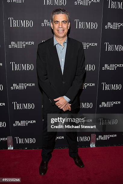 Michael London attends the "Trumbo" New York premiere at MoMA Titus Two on November 3, 2015 in New York City.