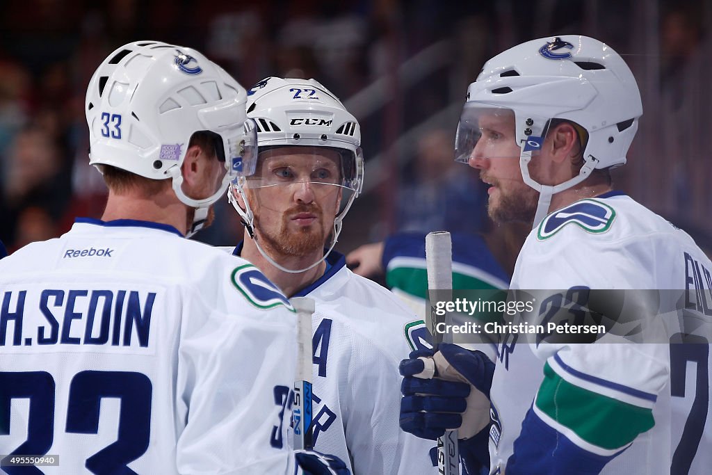 Vancouver Canucks v Arizona Coyotes