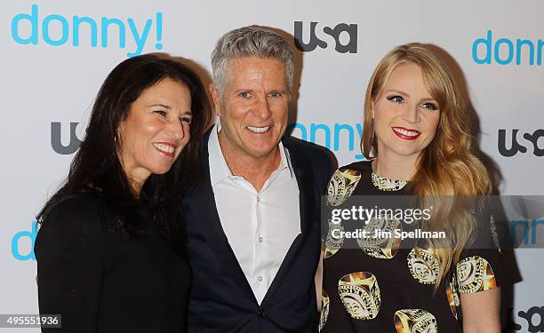 Executive vice president, original programming for USA Network Jackie de Crinis, advertising executive/TV personality Donny Deutsch and actress Emily...
