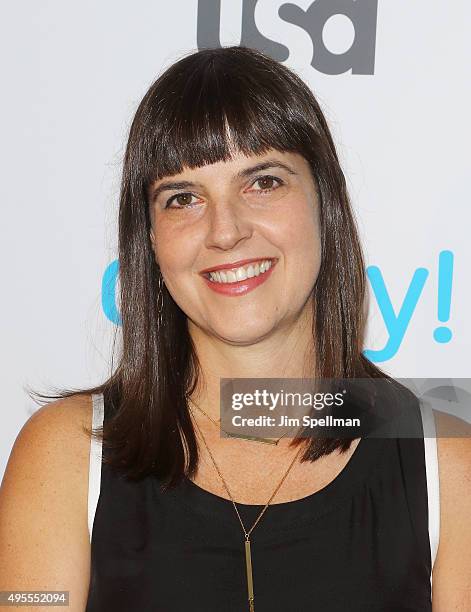 Producer Angie Day attends the USA Network hosts the premiere of "Donny!" at The Rainbow Room on November 3, 2015 in New York City.