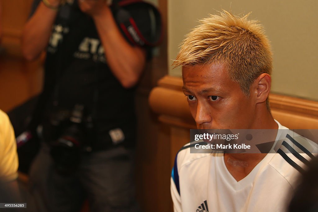 Japan Training & Press Conference