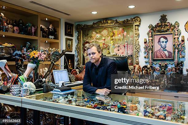 Nike CEO Mark Parker is photographed in his office for Wall Street Jornal Magazine on August 22, 2013 in Beaverton, Oregon.