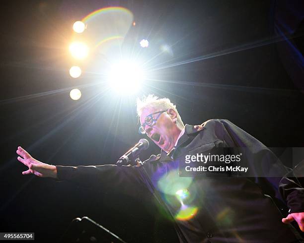 John Lydon of Public Image Ltd. Performs at Georgia Theatre on November 3, 2015 in Athens, Georgia.