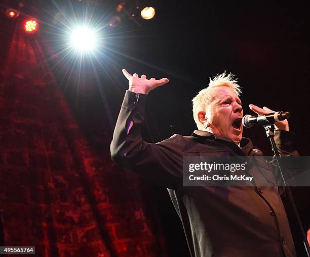 John Lydon of Public Image Ltd. Performs at Georgia Theatre on November 3, 2015 in Athens, Georgia.