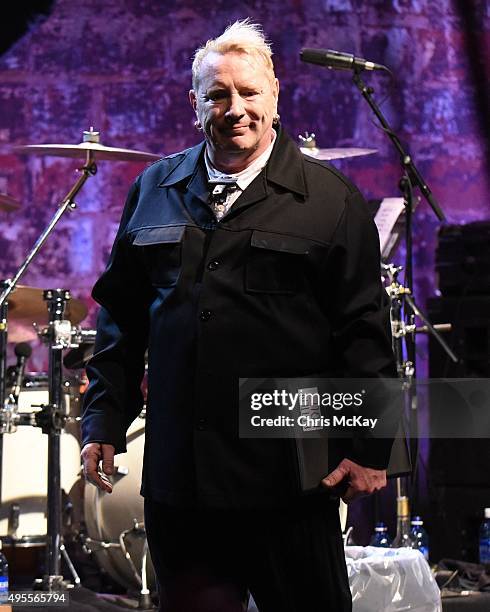 John Lydon of Public Image Ltd. Performs at Georgia Theatre on November 3, 2015 in Athens, Georgia.