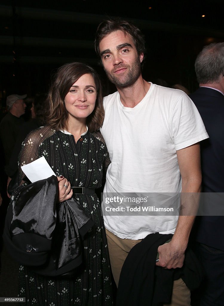 George Rynne Rose Byrne and brother George Byrne attend the after party for Open ...