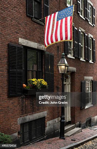 Historic street in the Beacon Hill neighborhood.