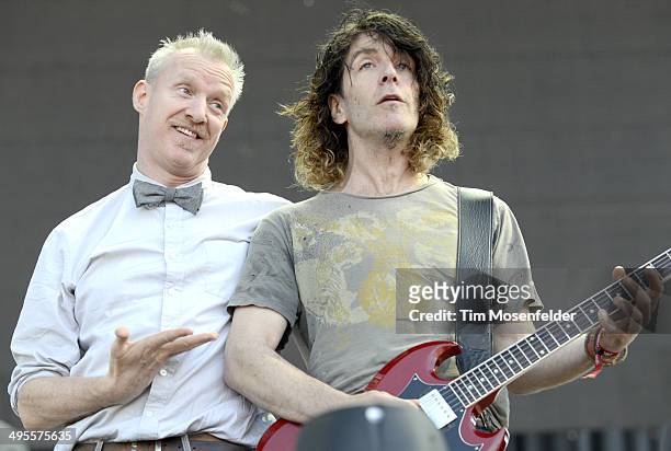 Chris Barron and Eric Schenkman of Spin Doctors perform during the Bottlerock Music Festival at the Napa Valley Expo on June 1, 2014 in Napa,...