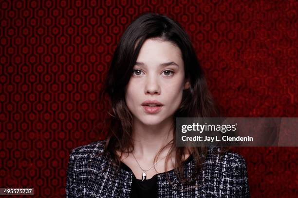 Astrid Berges-Frisbey is photographed for Los Angeles Times on January 18, 2014 in Park City, Utah. PUBLISHED IMAGE. CREDIT MUST READ: Jay L....