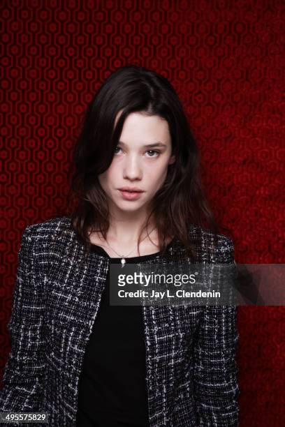 Astrid Berges-Frisbey is photographed for Los Angeles Times on January 18, 2014 in Park City, Utah. PUBLISHED IMAGE. CREDIT MUST READ: Jay L....