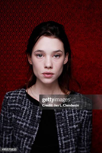 Astrid Berges-Frisbey is photographed for Los Angeles Times on January 18, 2014 in Park City, Utah. PUBLISHED IMAGE. CREDIT MUST READ: Jay L....