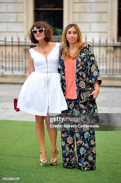 Jaime Winstone and Mel Blatt attend the Royal Academy Summer Exhibition Preview Party at Royal Academy of Arts on June 4, 2014 in London, England.