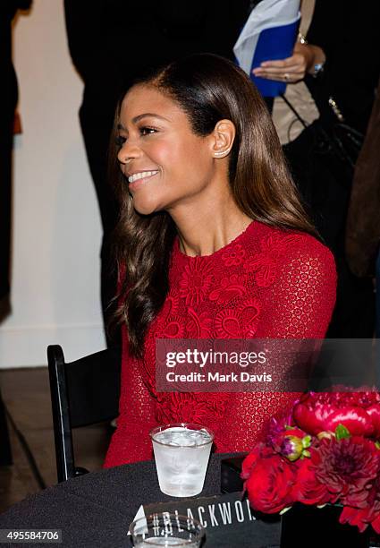 Actress Naomie Harris attends 'Spectre' The Black Women of Bond Tribute at California African American Museum on November 3, 2015 in Los Angeles,...