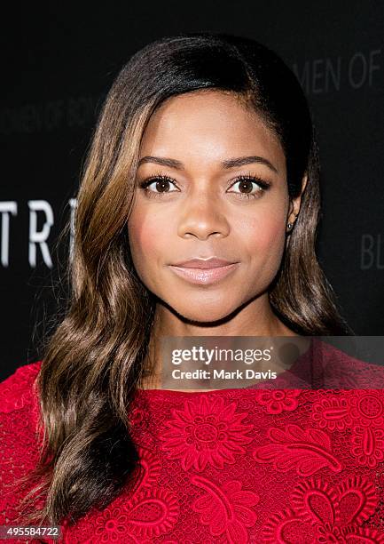 Actress Naomie Harris attends 'Spectre' The Black Women of Bond Tribute at California African American Museum on November 3, 2015 in Los Angeles,...