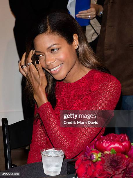 Actress Naomie Harris attends 'Spectre' The Black Women of Bond Tribute at California African American Museum on November 3, 2015 in Los Angeles,...