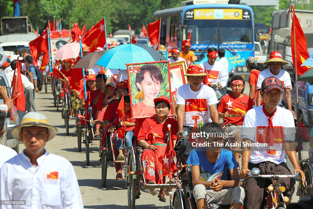 Myanmar General Election Campaign Continues