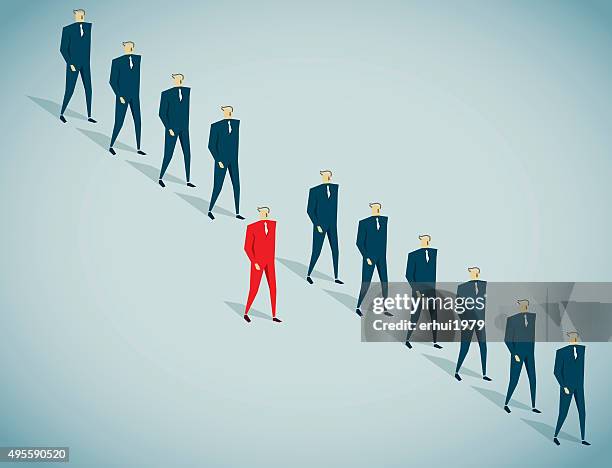 individuality - self discovery stock illustrations