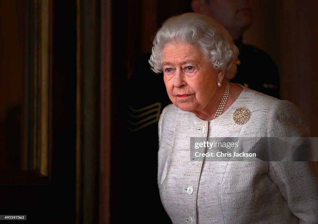 The Queen Receives The President Of Kazakhstan