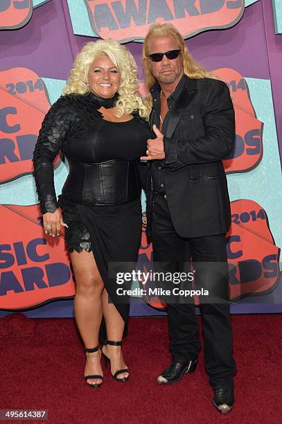 Beth Chapman and Duane "Dog" Chapman attend the 2014 CMT Music awards at the Bridgestone Arena on June 4, 2014 in Nashville, Tennessee.