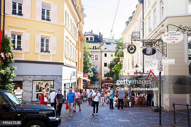 gernsbacher straße en baden-baden - baden baden fotografías e imágenes de stock