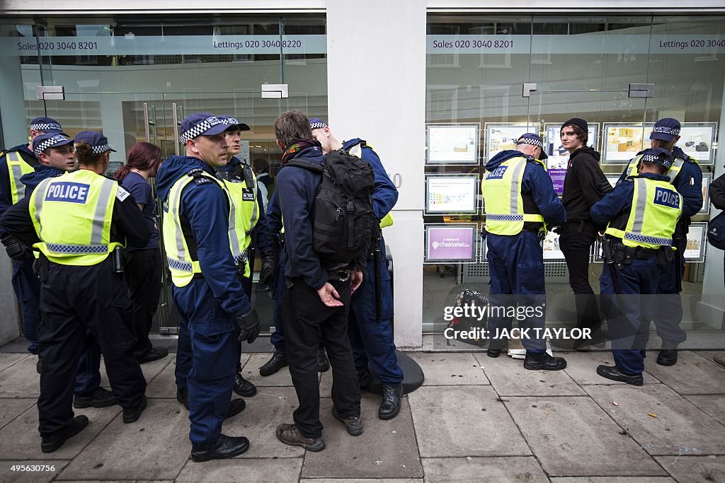 BRITAIN-EDUCATION-DEMONSTRATION