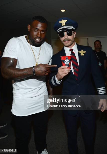 Delanie Walker and Dierks Bentley attend the 2014 CMT Music awards at the Bridgestone Arena on June 4, 2014 in Nashville, Tennessee.