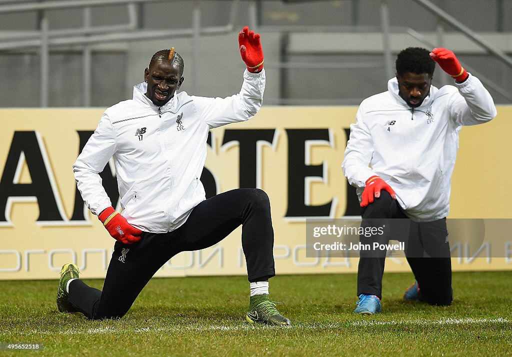 Liverpool Training and Press Conference