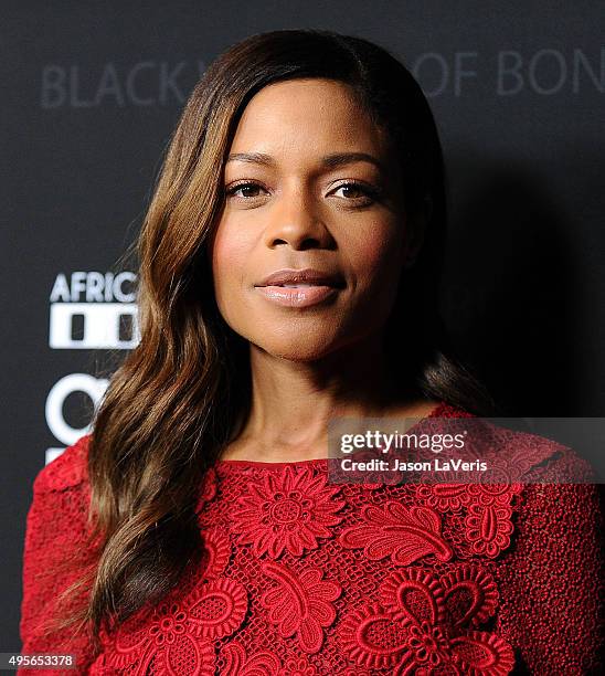 Actress Naomie Harris attends "Spectre" - The Black Women of Bond Tribute at California African American Museum on November 3, 2015 in Los Angeles,...