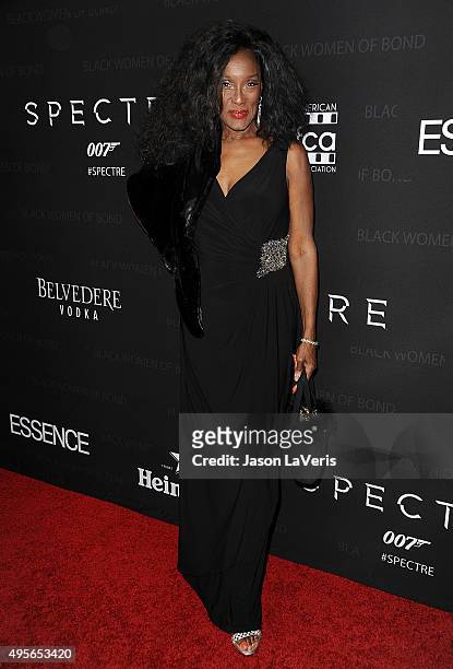 Actress Trina Parks attends "Spectre" - The Black Women of Bond Tribute at California African American Museum on November 3, 2015 in Los Angeles,...