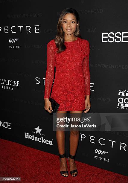 Actress Naomie Harris attends "Spectre" - The Black Women of Bond Tribute at California African American Museum on November 3, 2015 in Los Angeles,...