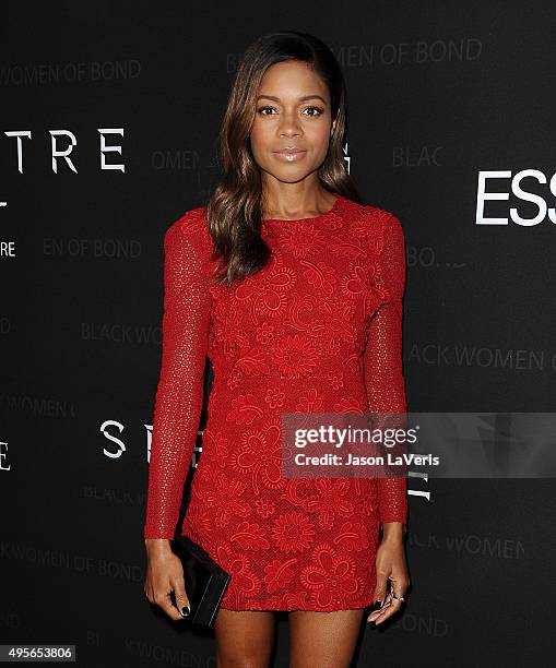 Actress Naomie Harris attends "Spectre" - The Black Women of Bond Tribute at California African American Museum on November 3, 2015 in Los Angeles,...