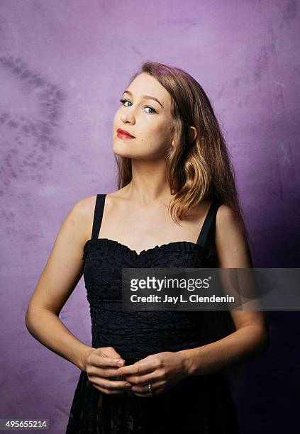 Harpist and singer-songwriter Joanna Newsom is photographed for Los Angeles Times on October 6, 2015 in Los Angeles, California. PUBLISHED IMAGE....
