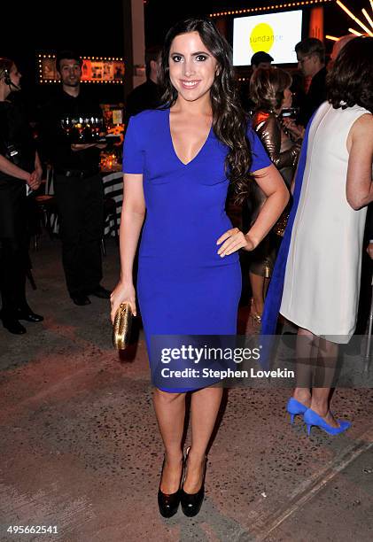 President & CEO of the Brooks Family Foundation Caren Brooks attends the Sundance Institute New York Benefit 2014 at Stage 37 on June 4, 2014 in New...