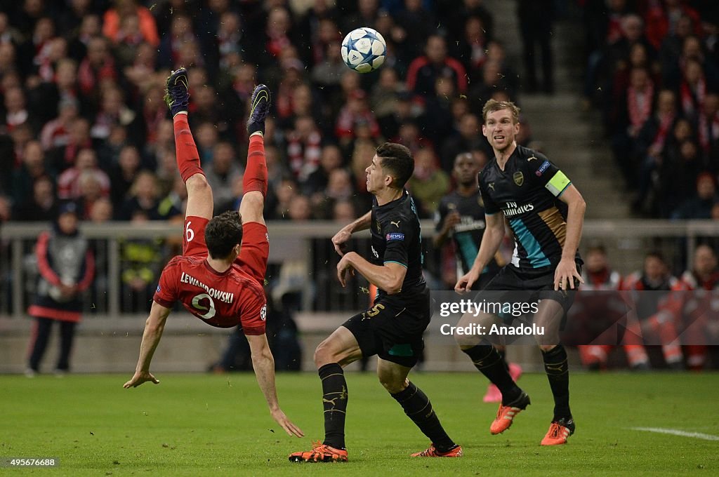 Bayern Munich vs Arsenal FC -UEFA Champions League