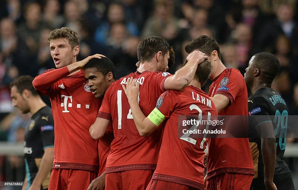 Bayern Munich vs Arsenal FC -UEFA Champions League