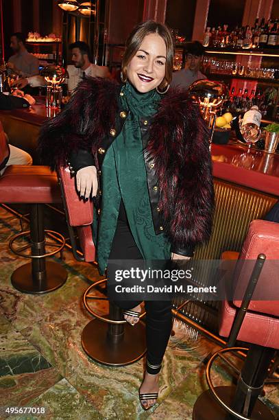 Jaime Winstone attends the launch of the new Matchless Star Wars collection at Sexy Fish on November 4, 2015 in London, England.