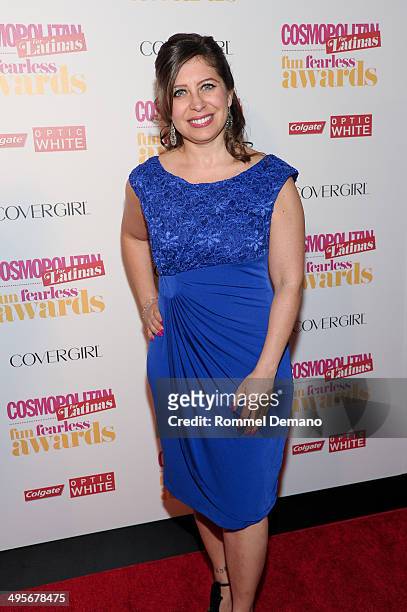 Jessica Gonzalez-Rojas attends Cosmopolitan "Fun, Fearless" Latina Awards at Hearst Tower on June 4, 2014 in New York City.