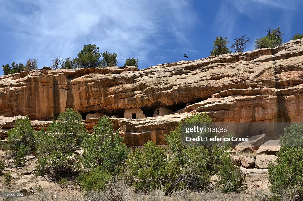 Zuni Cliff Dwellings near Ramah, NM