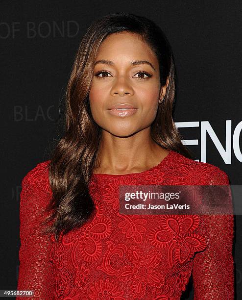 Actress Naomie Harris attends "Spectre" - The Black Women of Bond Tribute at California African American Museum on November 3, 2015 in Los Angeles,...