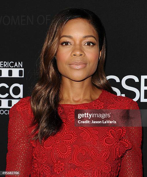 Actress Naomie Harris attends "Spectre" - The Black Women of Bond Tribute at California African American Museum on November 3, 2015 in Los Angeles,...