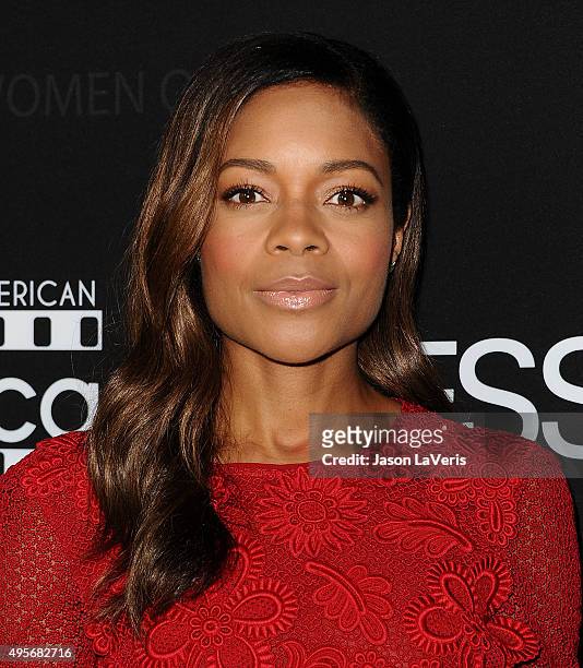 Actress Naomie Harris attends "Spectre" - The Black Women of Bond Tribute at California African American Museum on November 3, 2015 in Los Angeles,...