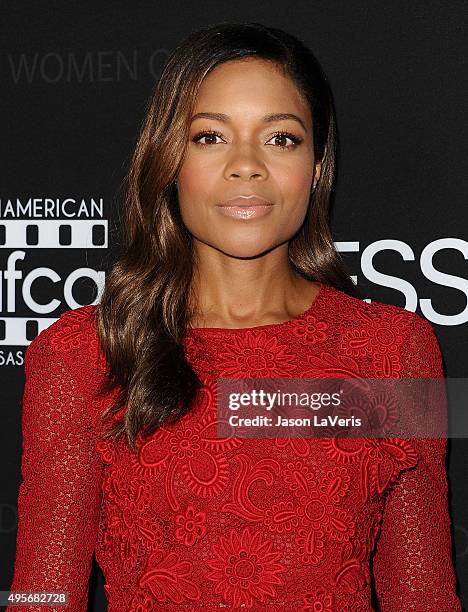 Actress Naomie Harris attends "Spectre" - The Black Women of Bond Tribute at California African American Museum on November 3, 2015 in Los Angeles,...